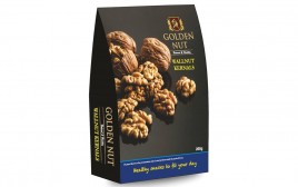 Golden Nut Walnut Kernals   Box  200 grams